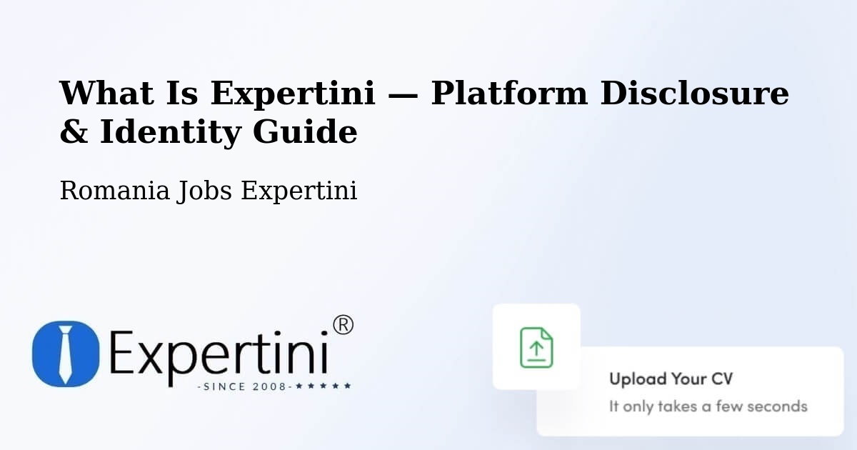 What Is Expertini — Platform Disclosure & Identity Guide – Mal